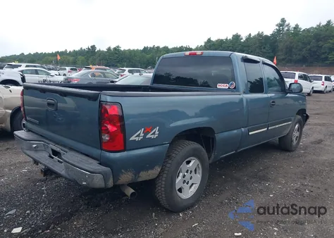 2006 Chevrolet Silverado 1500 Lt1 из США, поврежденный, VIN 2GCEK19B661345055